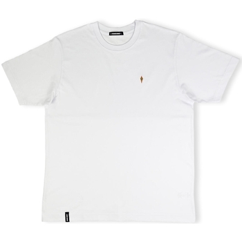Textiel Heren T-shirts & Polo’s Organic Monkey Ice Cream T-Shirt - White Wit