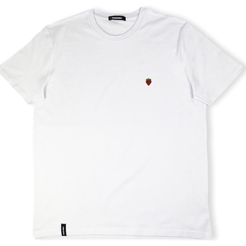 Textiel Heren T-shirts & Polo’s Organic Monkey Strawberry T-Shirt - White Wit