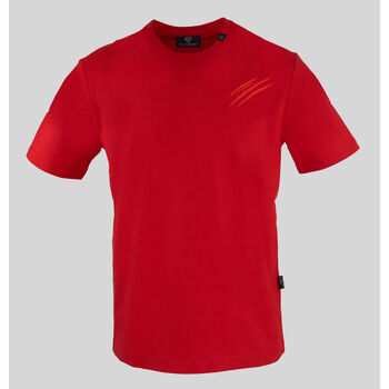 Textiel Heren T-shirts korte mouwen Philipp Plein Sport - tips408 Rood