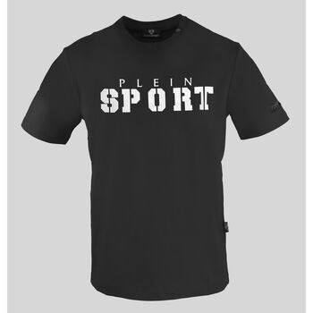 Textiel Heren T-shirts korte mouwen Philipp Plein Sport - tips400 Zwart