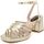 Schoenen Dames Sandalen / Open schoenen Fashion Attitude - FAM_95_106 Geel