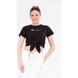 Textiel Dames T-shirts korte mouwen Champion - 113560 Zwart