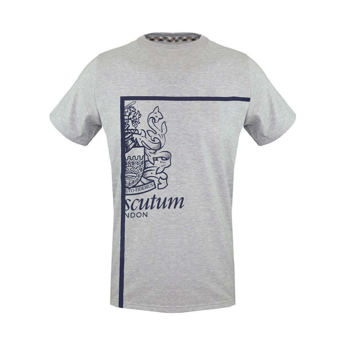 Textiel Heren T-shirts korte mouwen Aquascutum - tsia127 Grijs