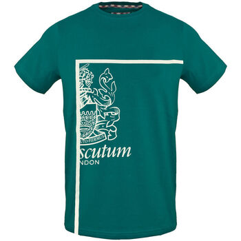Aquascutum T-shirt Korte Mouw tsia127 32 green