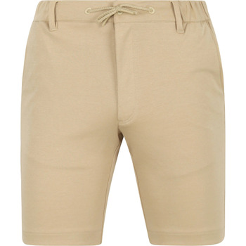 Textiel Heren Broeken / Pantalons Suitable Respect Jink Short Beige Beige