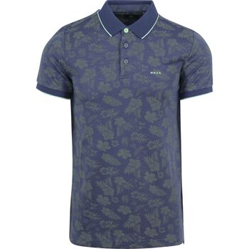 Textiel Heren T-shirts & Polo’s New Zealand Auckland NZA Polo Nisson Navy Blauw