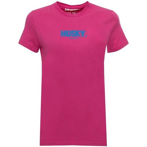 Textiel Dames T-shirts korte mouwen Husky - hs23bedtc35co296-sophia Roze