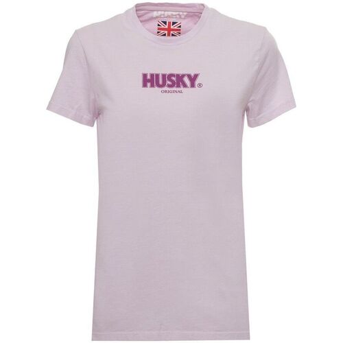 Textiel Dames T-shirts korte mouwen Husky - hs23bedtc35co296-sophia Violet