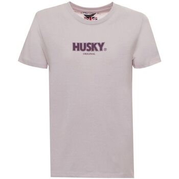 Textiel Dames T-shirts korte mouwen Husky hs23bedtc35co296 sophia-c445 pink Roze