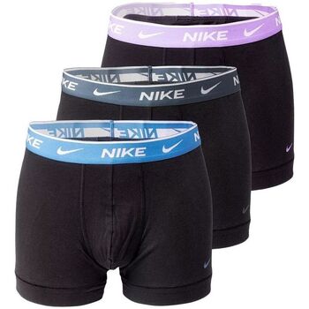 Ondergoed Heren Boxershorts Nike 0000ke1008-hwh black boxer pack Zwart