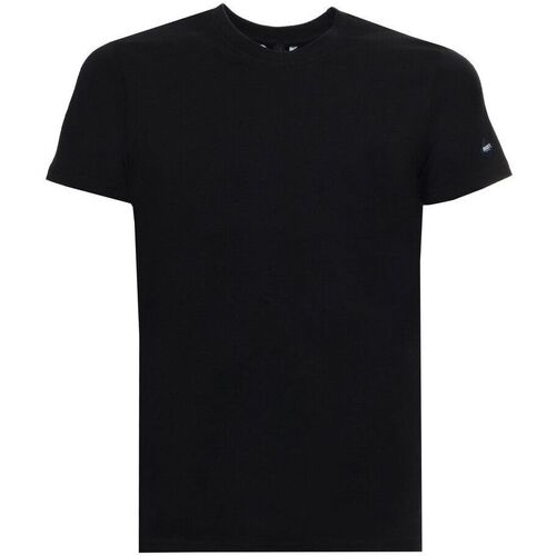 Textiel Heren T-shirts korte mouwen Husky hs23beutc35co186-vincent-c002-f46 black Zwart