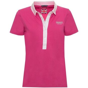 Husky Polo Shirt Korte Mouw hs23bedpc34co295-mia-c319-f40 pink