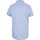 Textiel Heren Overhemden lange mouwen Suitable Short Sleeve Overhemd Linnen Lichtblauw Blauw