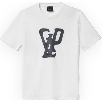 Textiel Heren T-shirts & Polo’s GaËlle Paris GAABM00119PTTS0043 BI01 Wit