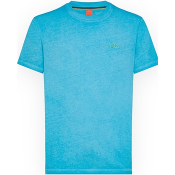 Textiel Heren T-shirts & Polo’s Sun68 T34145 13 Groen