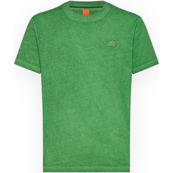 Textiel Heren T-shirts & Polo’s Sun68 T34145 88 Groen