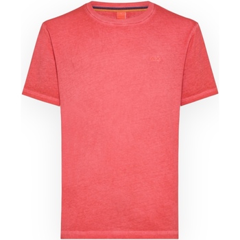 Textiel Heren T-shirts & Polo’s Sun68 T34145 92 Rood