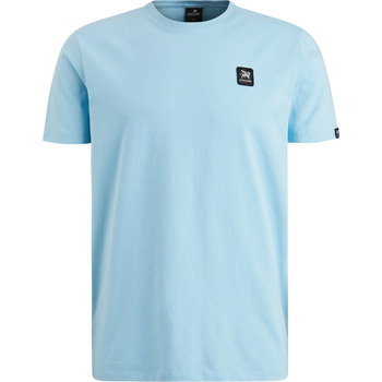 Textiel Heren T-shirts & Polo’s Vanguard T-Shirt Jersey Lichtblauw Blauw