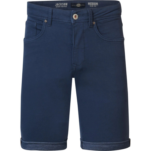 Textiel Heren Korte broeken / Bermuda's Petrol Industries Sungreet Short Donkerblauw Blauw
