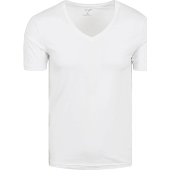 Olymp T-shirt Korte Mouw T-Shirt Diepe V-Hals