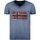 Textiel Heren T-shirts korte mouwen Geo Norway SW1561HGN-NAVY Blauw