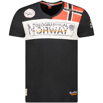 Geographical norway T-shirt Korte Mouw SX1130HGN-Black