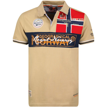 Geographical norway Polo Shirt Korte Mouw SX1132HGN-Beige