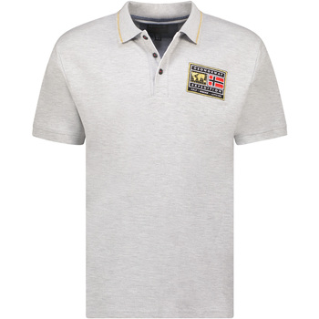 Geographical norway Polo Shirt Korte Mouw SY1308HGN-Blended Grey