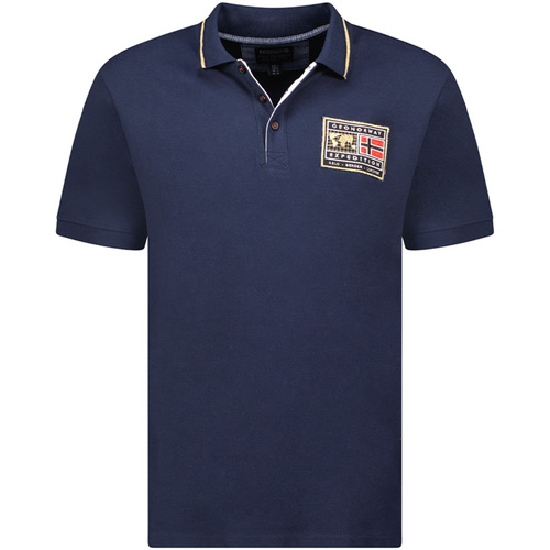 Textiel Heren Polo's korte mouwen Geographical Norway SY1308HGN-Navy Marine