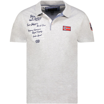 Geographical norway Polo Shirt Korte Mouw SY1309HGN-BLENDED GREY
