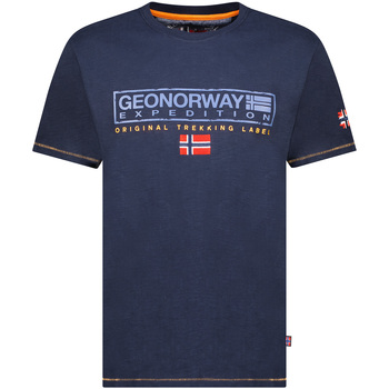 Geo Norway T-shirt Korte Mouw SY1311HGN-Navy
