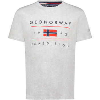 Geo Norway T-shirt Korte Mouw SY1355HGN-Blended Grey