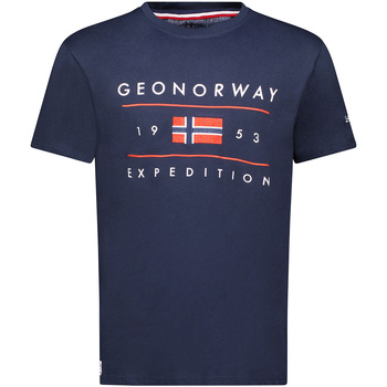 Geo Norway T-shirt Korte Mouw SY1355HGN-Navy