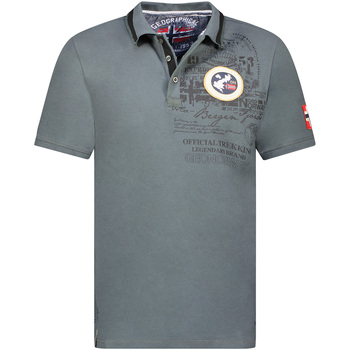 Geo Norway Polo Shirt Korte Mouw SY1357HGN-Dark Grey