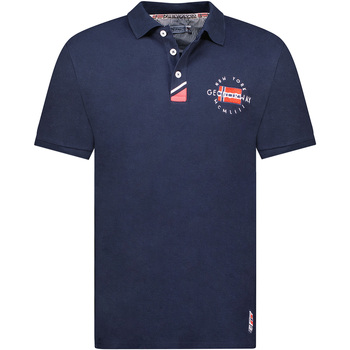 Textiel Heren Polo's korte mouwen Geographical Norway SY1358HGN-Navy Marine