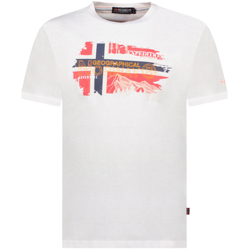 Geographical norway T-shirt Korte Mouw SY1366HGN-White