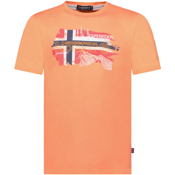 Geographical norway T-shirt Korte Mouw SY1366HGN-Coral