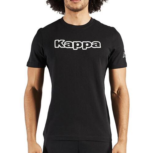 Textiel Heren T-shirts & Polo’s Kappa  Zwart