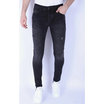 Local Fanatic Skinny Jeans Stone Washing Jeans Stretch