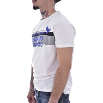 Textiel Heren T-shirts korte mouwen Just Emporio JE-MALKIM-01 Wit