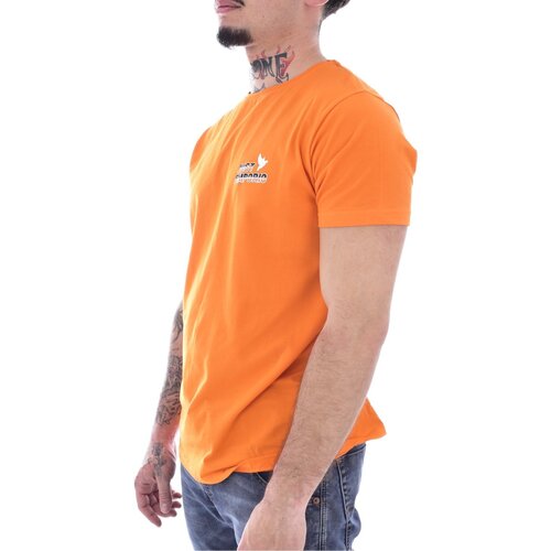 Textiel Heren T-shirts korte mouwen Just Emporio JE-MILBIM-01 Oranje