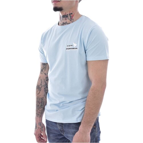 Textiel Heren T-shirts korte mouwen Just Emporio JE-MILBIM-01 Blauw