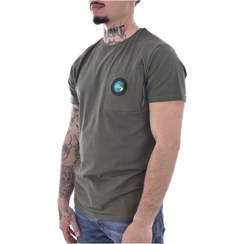 Textiel Heren T-shirts korte mouwen Just Emporio JE-MOTIM-01 Groen