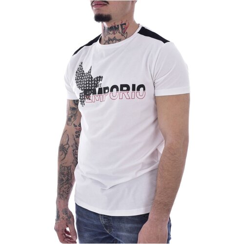 Textiel Heren T-shirts korte mouwen Just Emporio JE-MOJIM-01 Wit