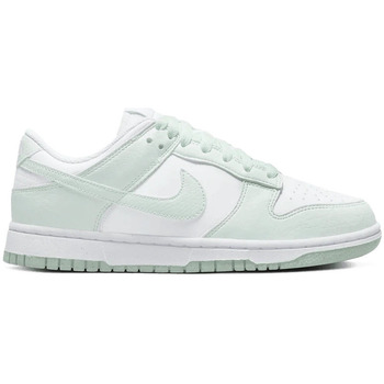 Schoenen Wandelschoenen Nike Dunk Low White Mint Groen