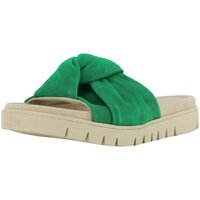 Schoenen Dames Leren slippers Gabor  Groen