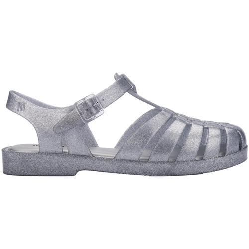 Schoenen Dames Sandalen / Open schoenen Melissa Possession Shiny Sandals - Glitter Clear Zilver