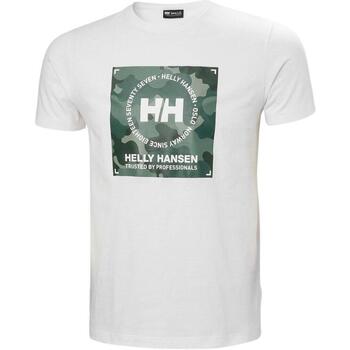 Textiel Heren T-shirts korte mouwen Helly Hansen  Wit