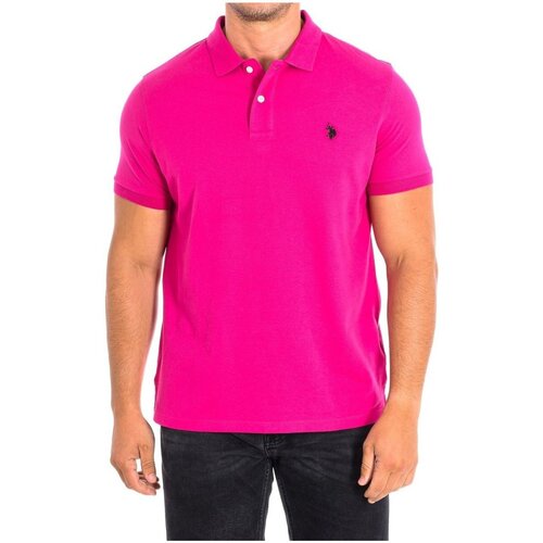 Textiel Heren T-shirts & Polo’s U.S Polo Assn. 61423-357 Roze