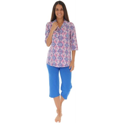 Textiel Dames Pyjama's / nachthemden Christian Cane GEDELISE Roze